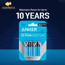 Anker AAA  Alkaine Battteries 4 Pack