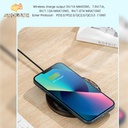 XO WX031 Transparent Design Desktop 15W Wireless Charger