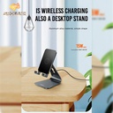 XO TK20 15W Vertical Metal Stand Wireless Charging