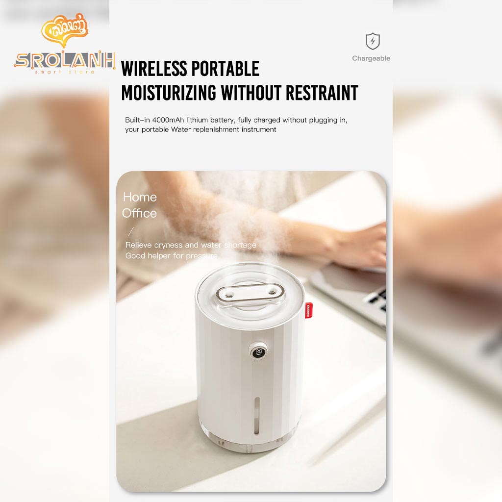 XO-HF03 Daleng Dual Jet Humidifier 1.1L built-in battery 4000mAh