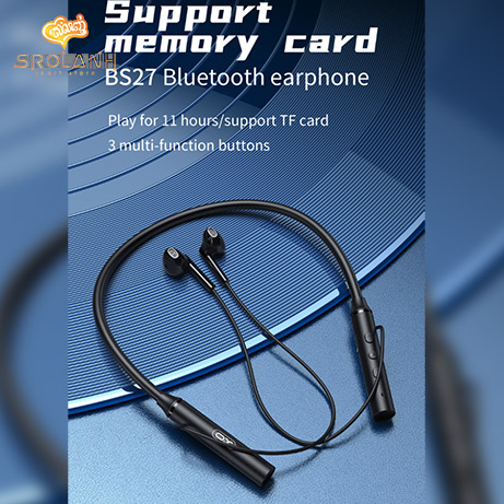 XO BS27 Insert Card Sports Bluetooth Headset