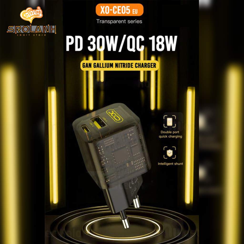 XO CE05(EU) PD30W+QC3.0 18W Fast Charger