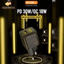 XO CE05(EU) PD30W+QC3.0 18W Fast Charger