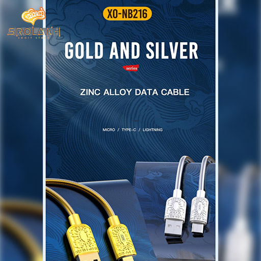 XO NB216 2.4A Gold Series USB to TYPE-C 1M