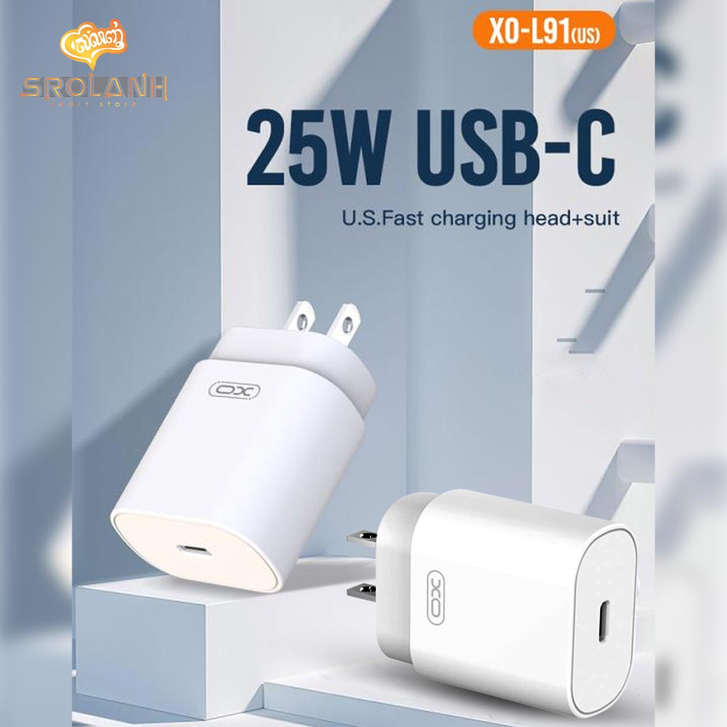  XO L91US 25W TYPE-C Fast Charger