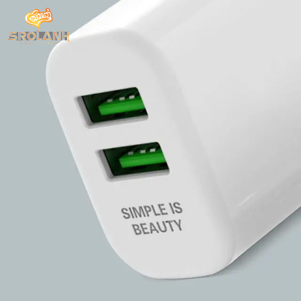 XO L85C (US) Dual USB 2.4A Charger