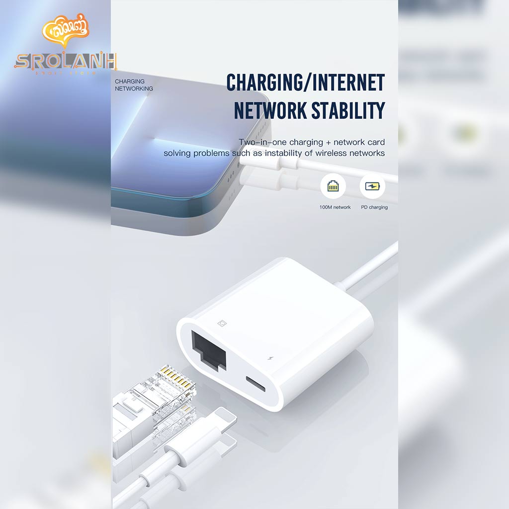 XO GB009 Connect the Network Cable Adapter