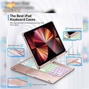 F360 iPad Case With Wireless Keyboard for iPad (2020) 10.9/(2018) 11 inch