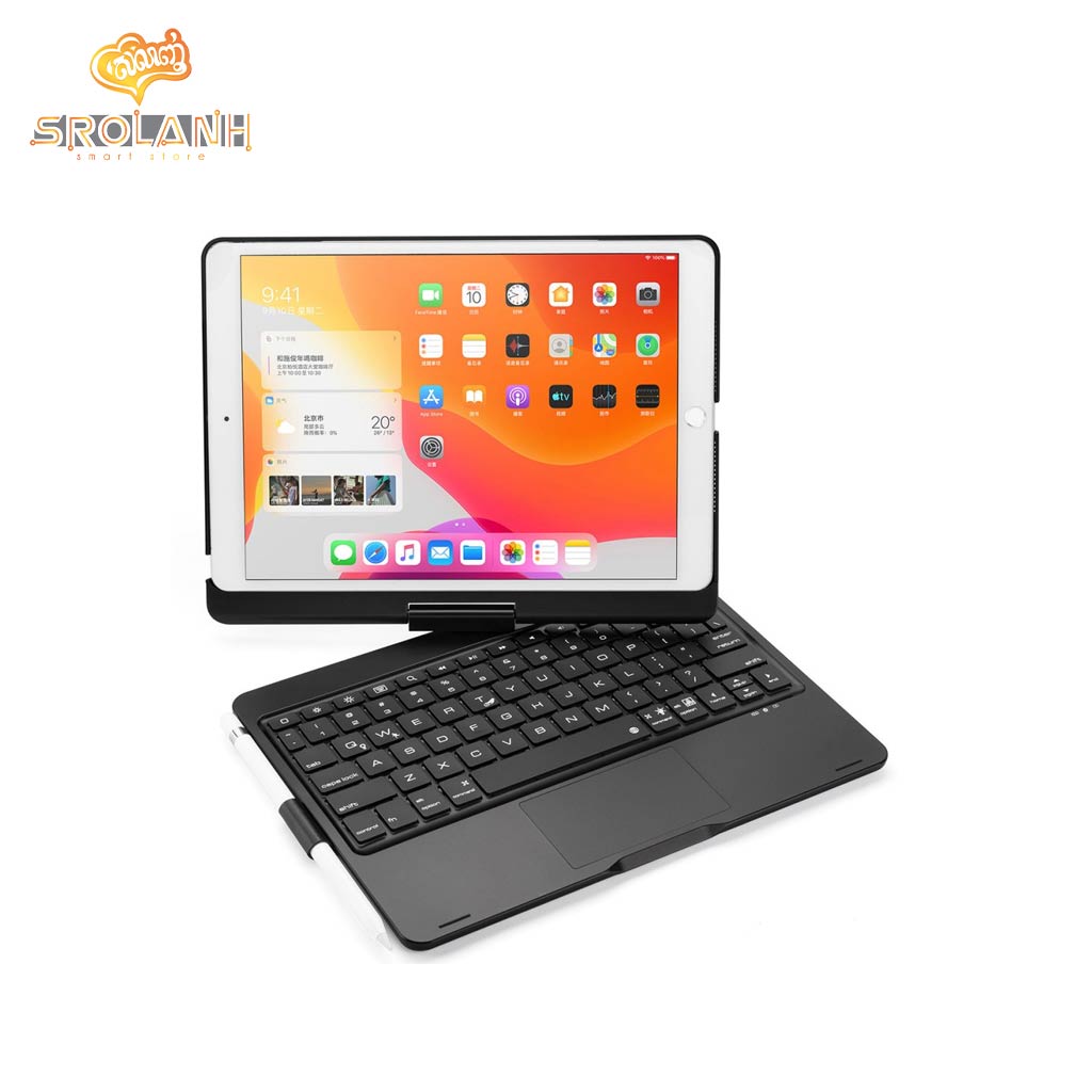 F180 iPad Case With Wireless Keyboard for iPad 9.7/10.2/10.5/11 inch