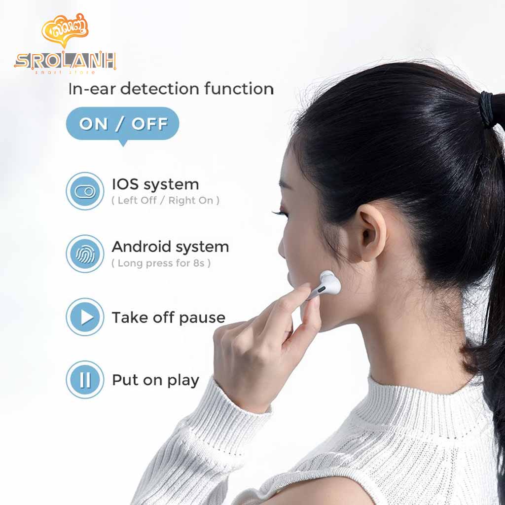 Joyroom ANC TWS Bluetooth Headset JR-T03S Pro