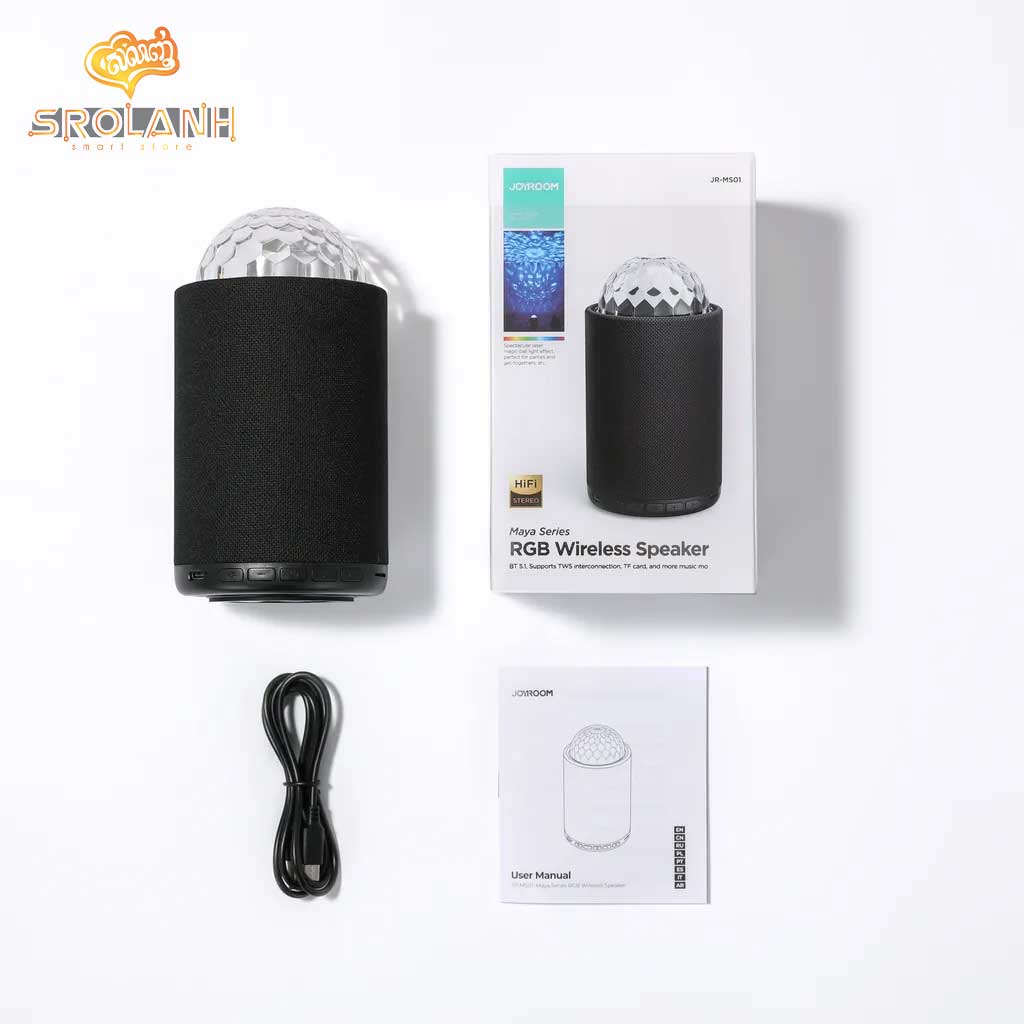 Joyroom Maya Series RGB Wireless Speaker JR-MS01