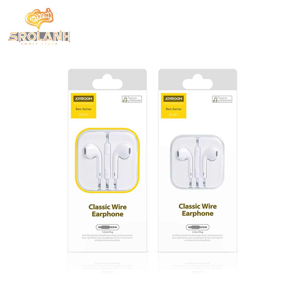 Joyroom Classic Wired Earphone JR-EP1