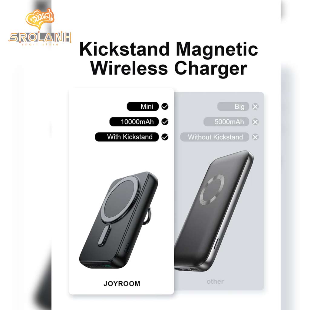 Joyroom 20W Magnetic Wireless Power Bank with Ring Holder 10000mAh JR-W050