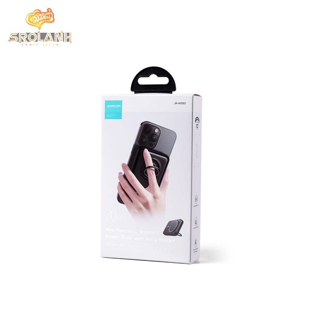 Joyroom 20W Magnetic Wireless Power Bank with Ring Holder 10000mAh JR-W050