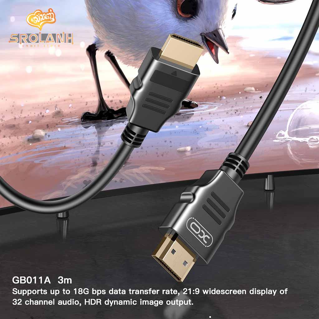 XO GB011A HDMI 4K HD adapter L=3M