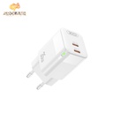 XO CE07(EU) Dual PD 35W GaN Lamp Display Fast Charger
