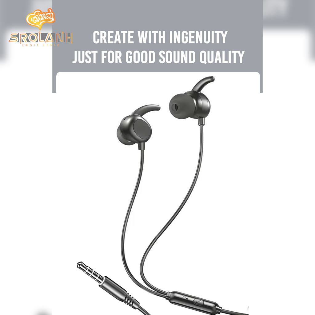 XO EP65 Iron Fan semi-in-ear Headphones 3.5MM