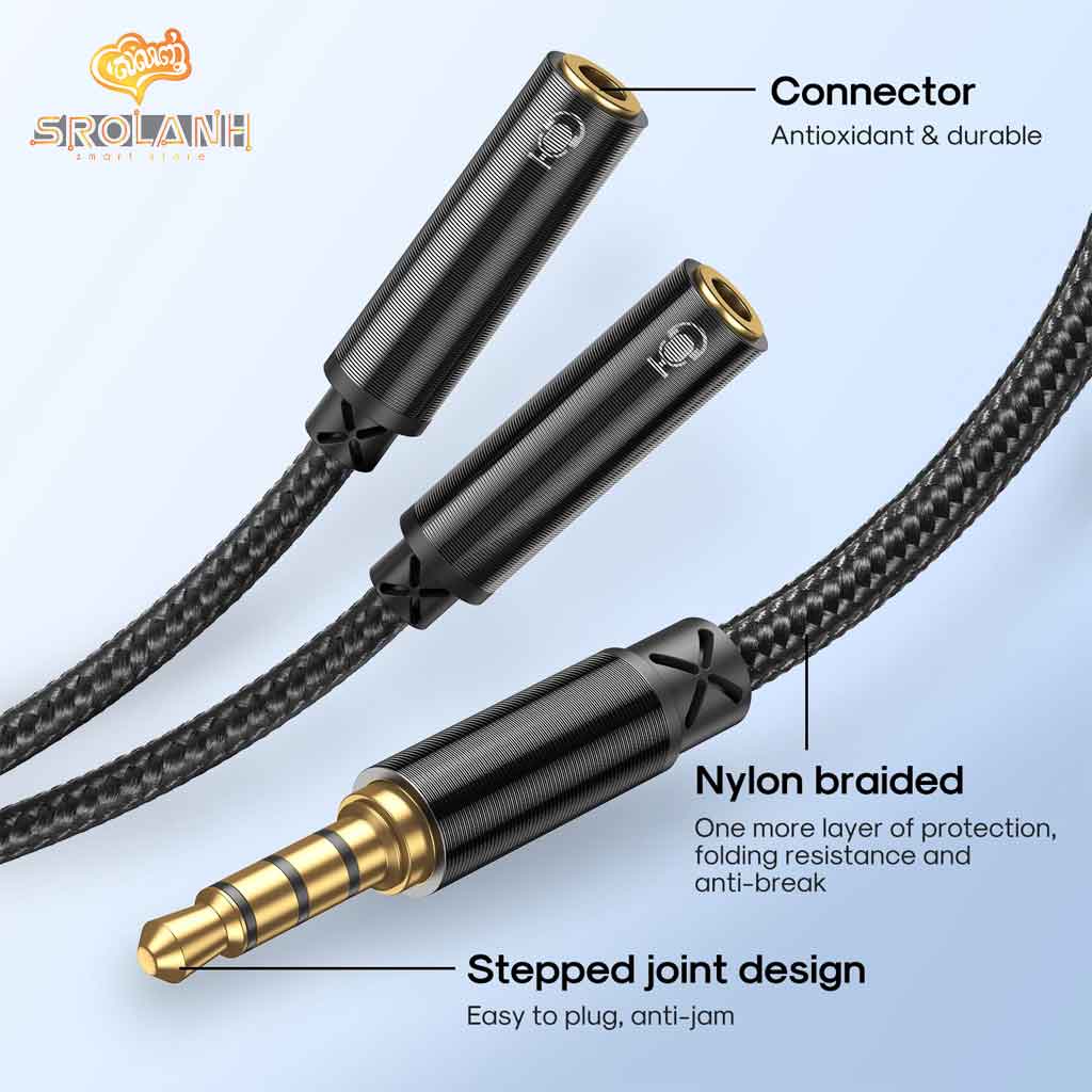 Joyroom SY-A04 Headphone Male to 2-Female Y-splitter Audio 0.2m SY-A04