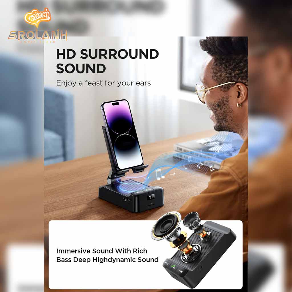 Joyroom Wireless Speaker with Phone Holder JR-MH01