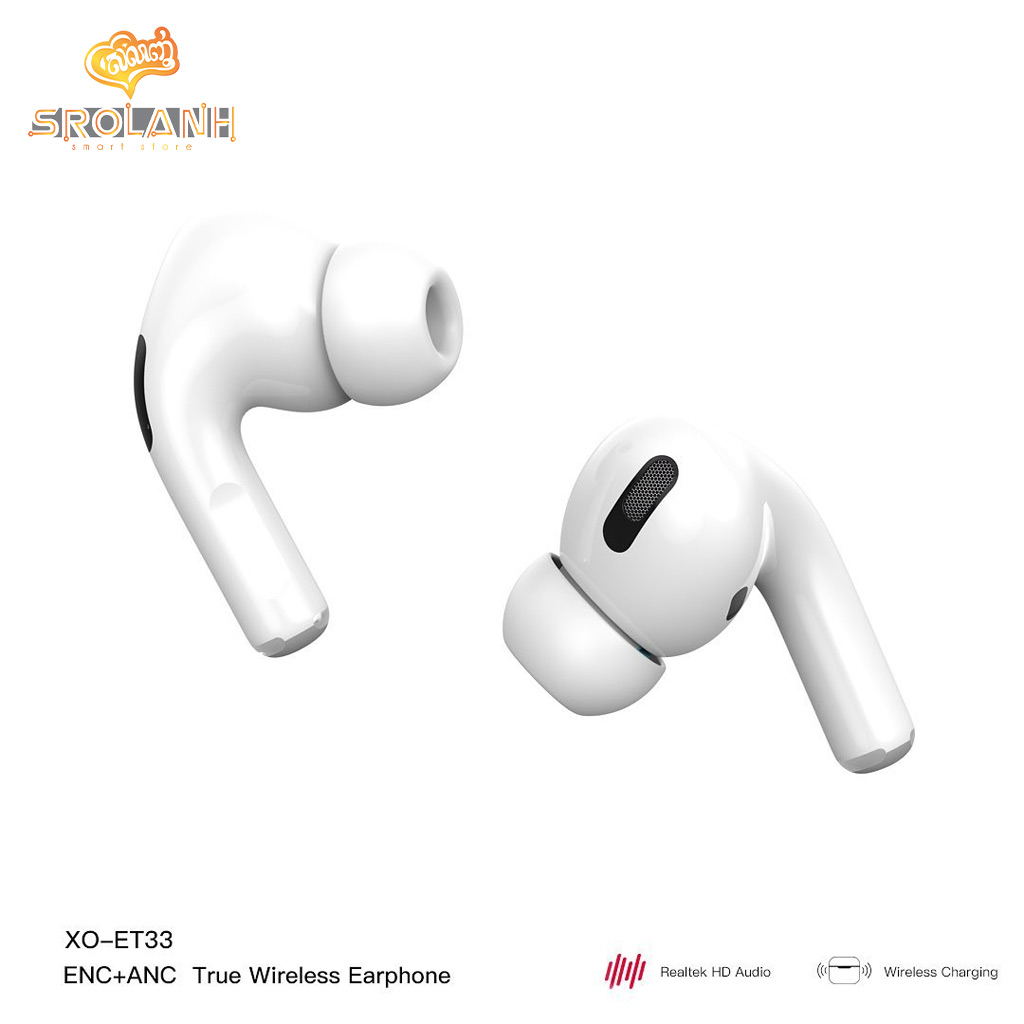 XO ET33 Third Generation ANC and ENC Wireless TWS Bluetooth Headphones