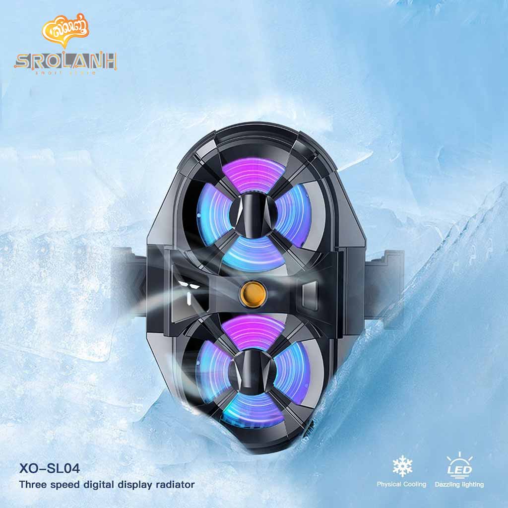 XO SL04 dual fan semiconductor heat sink dedicated for live streaming heat sink