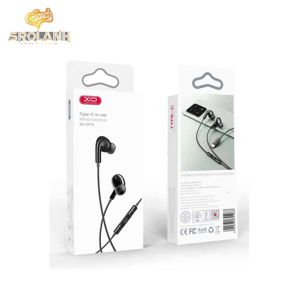 XO EP73 Original Series Third Generation Type-C Digital Decoded in ear Earphones