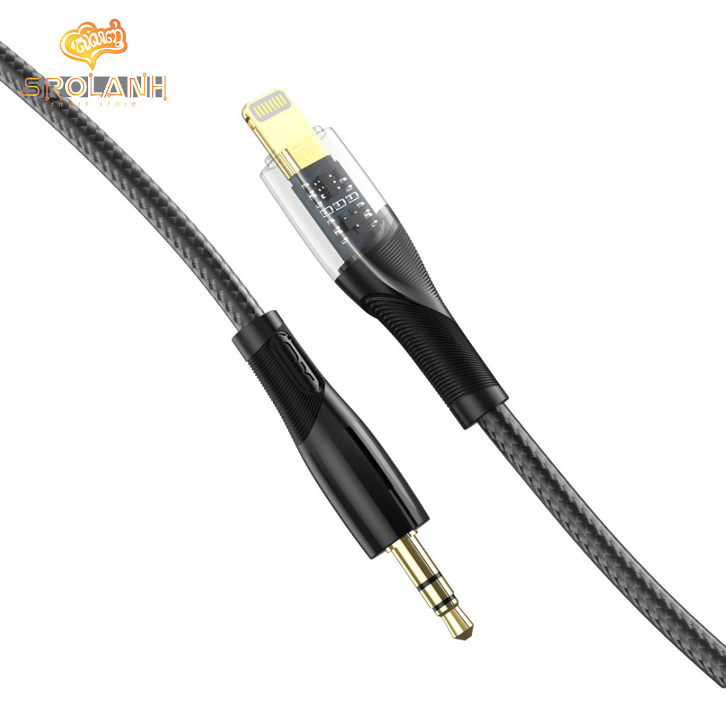 XO NB-R241A Lightning to 3.5 Transparent Audio
