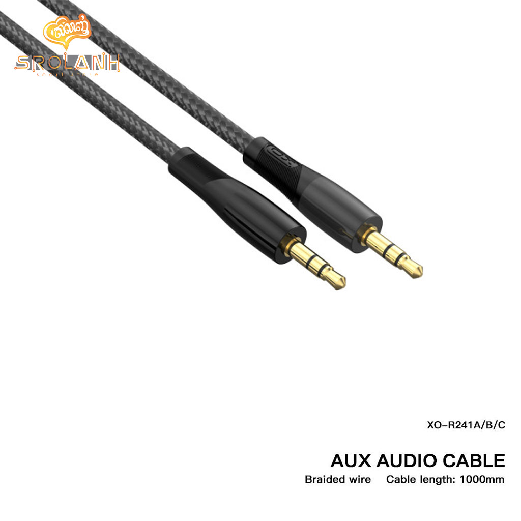 XO NB-R241C 3.5mm to 3.5MM Transparent Audio