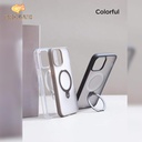 Joyroom JR-BP004 Magnetic Protective Phone Case with Holder for iPhone 15