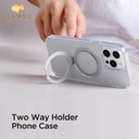 Joyroom JR-BP004 Magnetic Protective Phone Case with Holder for iPhone 15 Pro Max