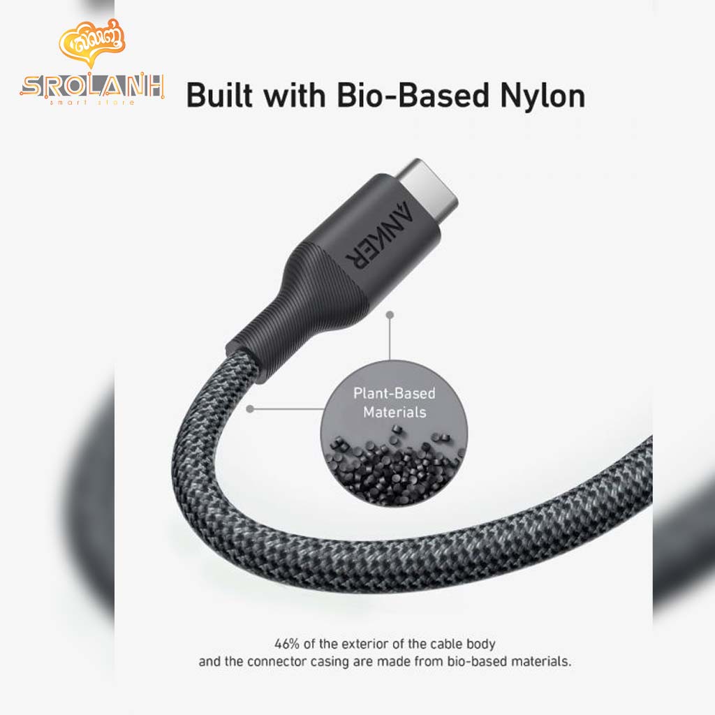 Anker 544 USB-C to USB-C Bio-Nylon 1.8m 240w