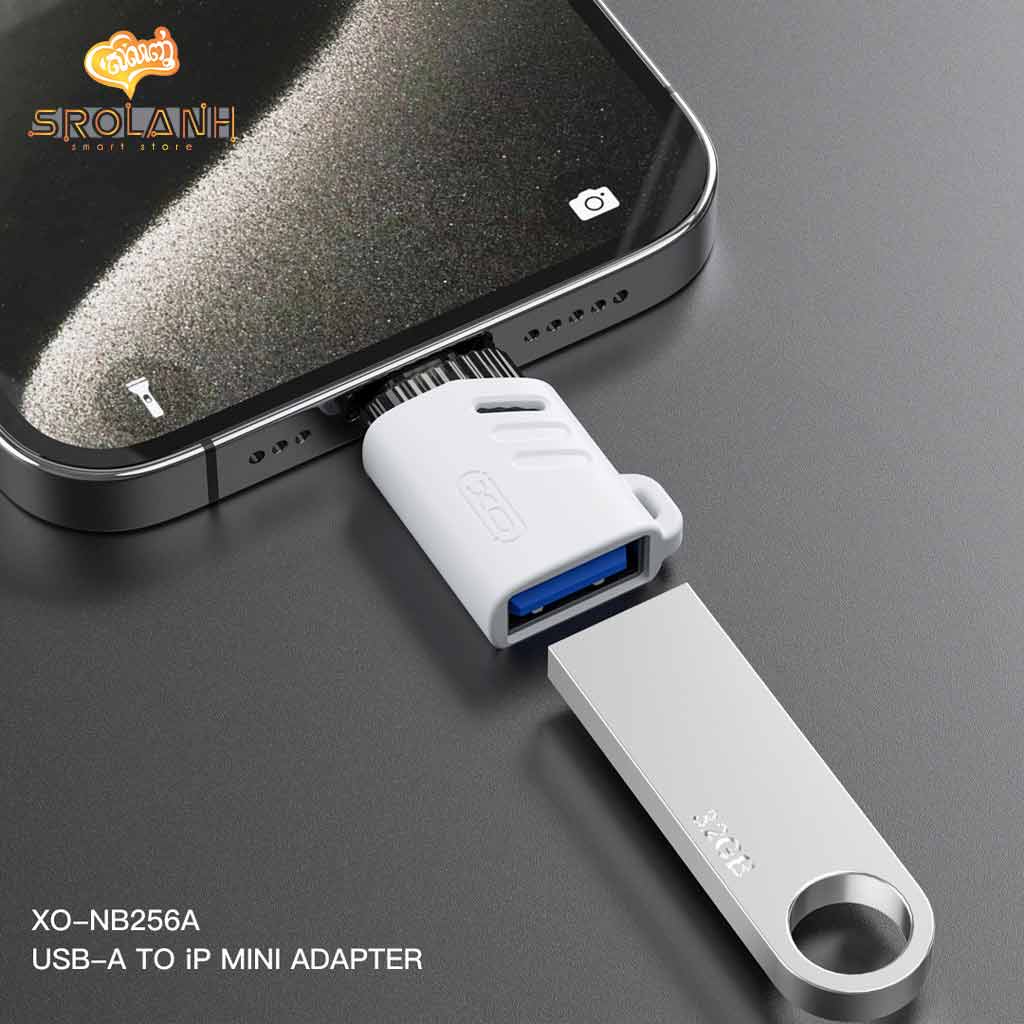 XO USB-A female to Lightning OTG adapter(with lanyard) NB256A
