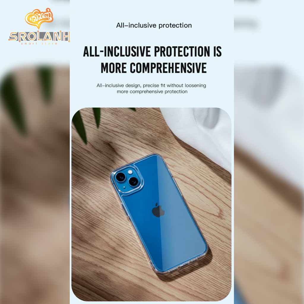 XO K04 TPU+ABS Transparent for iPhone 15 Plus 6.7