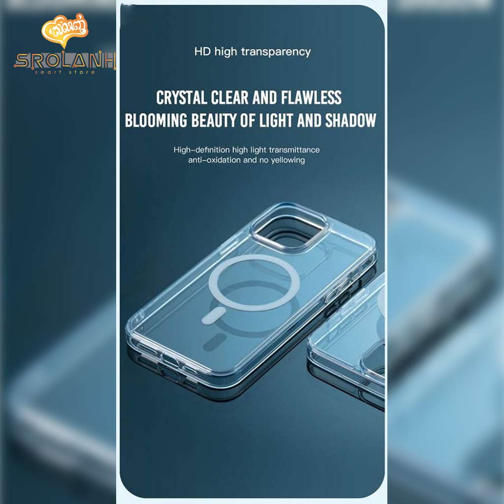 XO K13B TPU+ABS Case with Built-in Magnet for iPhone 15 6.1