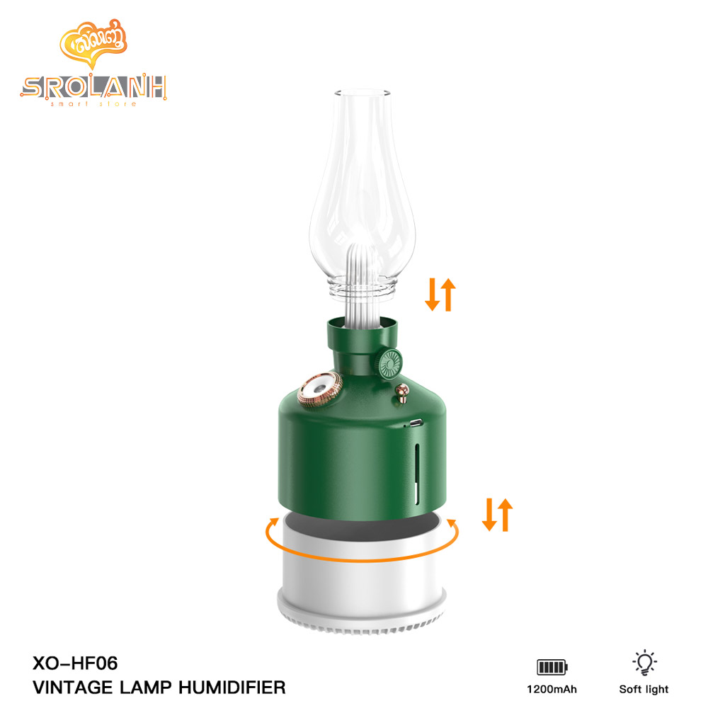 XO-HF06 Kerosene Lamp Colorful-styles Atmosphere Night Lamp Humidification Spray