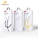 XO NB-Q252A PD 27W Lightning Liquid Silicone Rubber Fast Charging  Cable