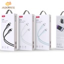 XO NB-Q250A PD 27W PVC Shiny Colorful  Lightning Fast Charging Cable