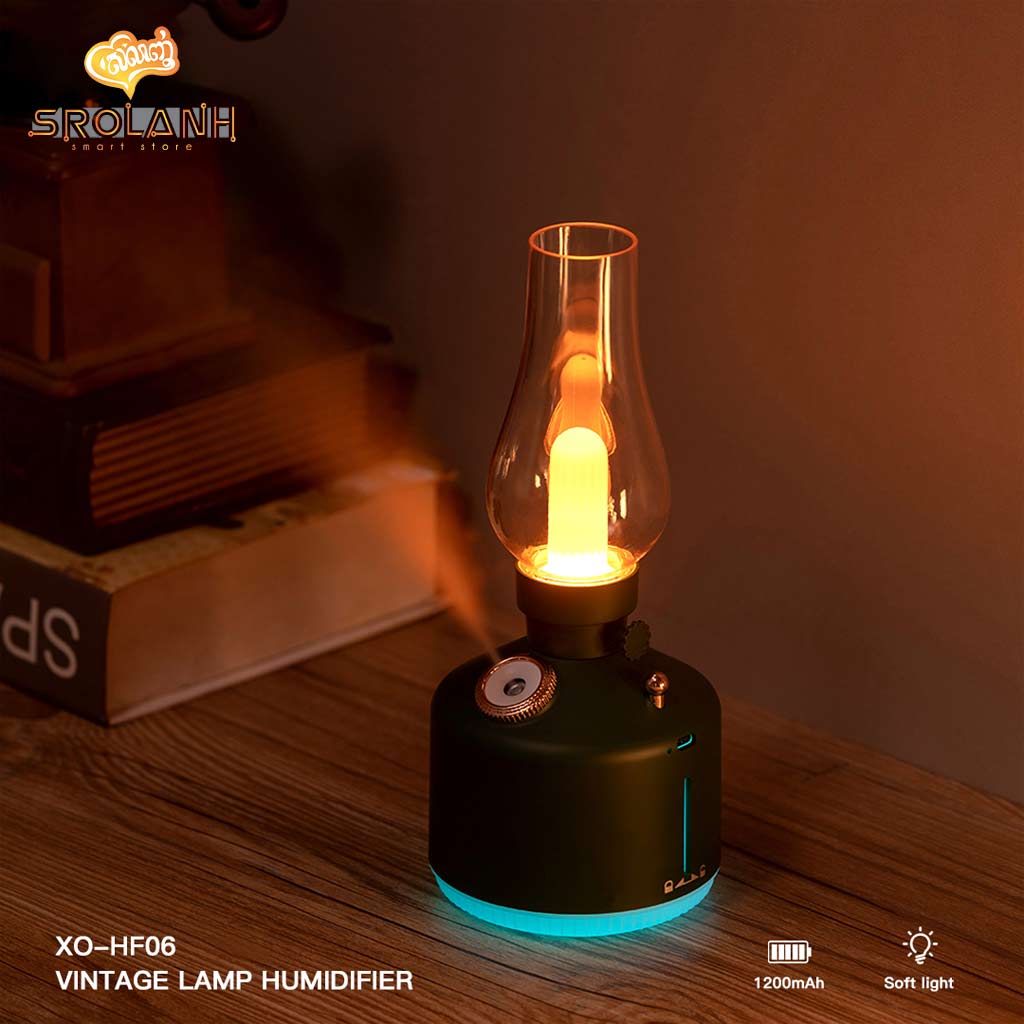 XO-HF06 Kerosene Lamp Colorful-styles Atmosphere Night Lamp Humidification Spray