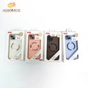 XO K22 CD Pattern Iron Ring TPU for iPhone 15 Plus 6.7