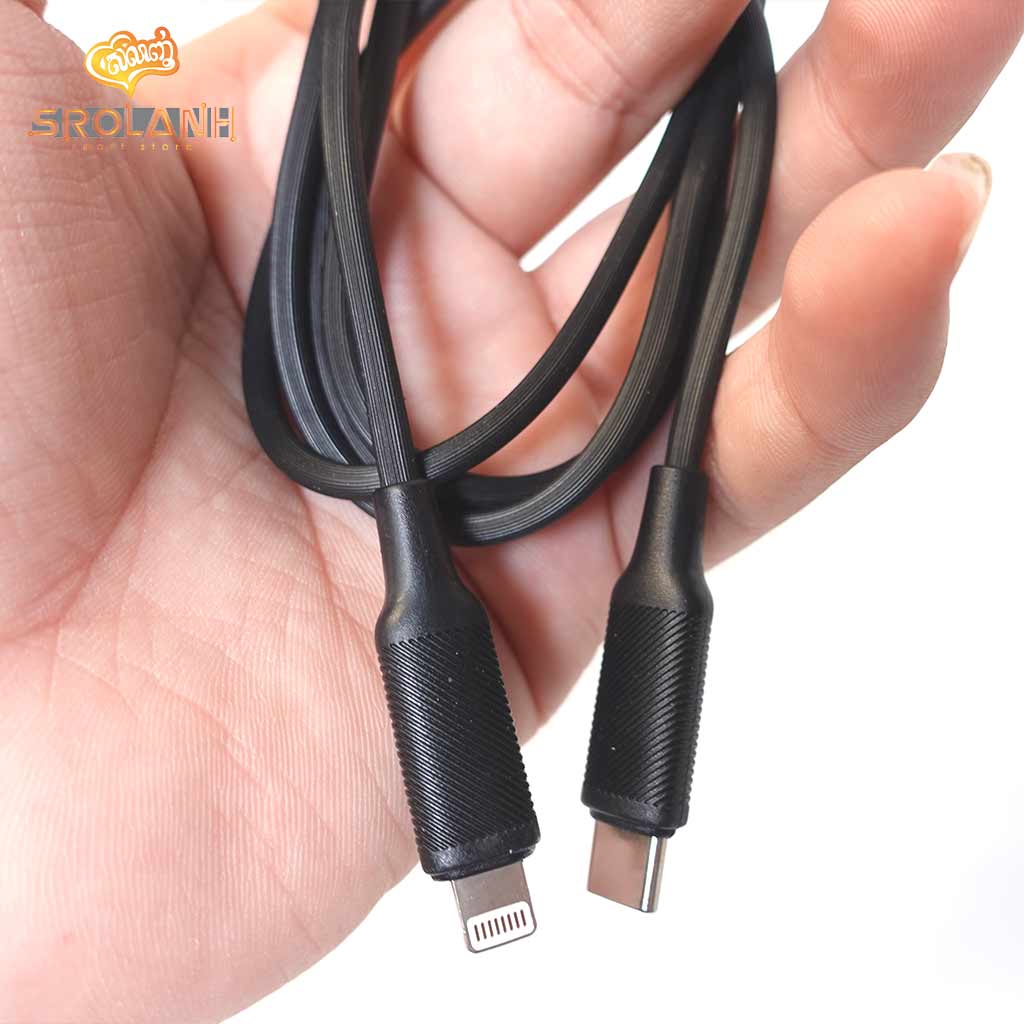 XO NB-Q265A Type-C to Lightning Minimalist Series charging Cable (PD27W)