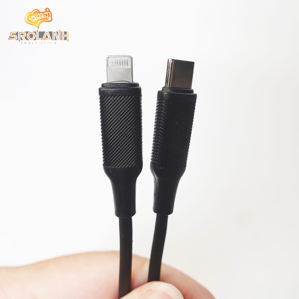 XO NB-Q265A Type-C to Lightning Minimalist Series charging Cable (PD27W)