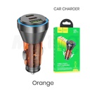 HOCO NZ12D Car charger 2Type-C + 1USB fast charging quick charger 100% authentic PD60W+QC3.0