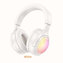 HOCO W48 Wireless Bluetooth Headphones RGB light High Sound Quality (46Hours Playtime) BT 5.3