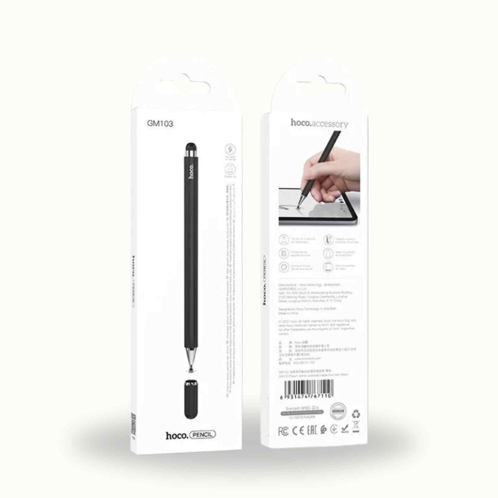 HOCO GM103 Fluent series universal 2-in-1 capacitive pen