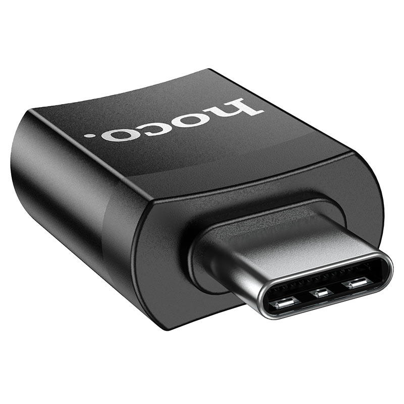 HOCO UA17 Type-C male to USB-A female adapter support 3A Fast charging and data transfer functions