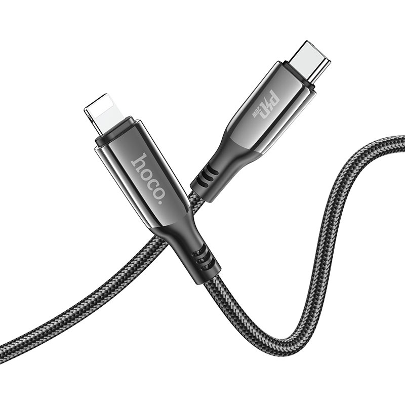 HOCO S51 Extreme Type-C to Lightning with digital display(PD20W) charging data cable 1.2m.