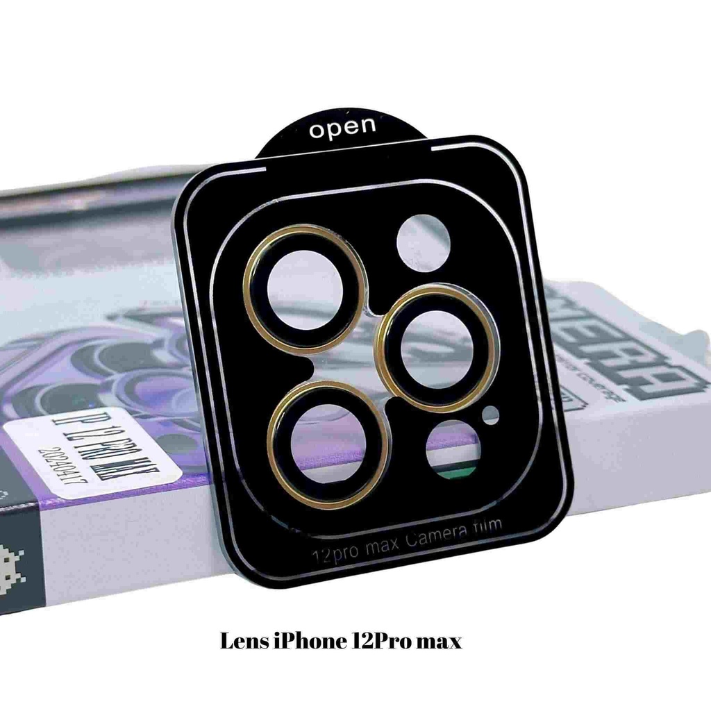 3ORI-Super Glass Mirror Series, Lens 360° all inclusive protector for iPhone12 Pro Max