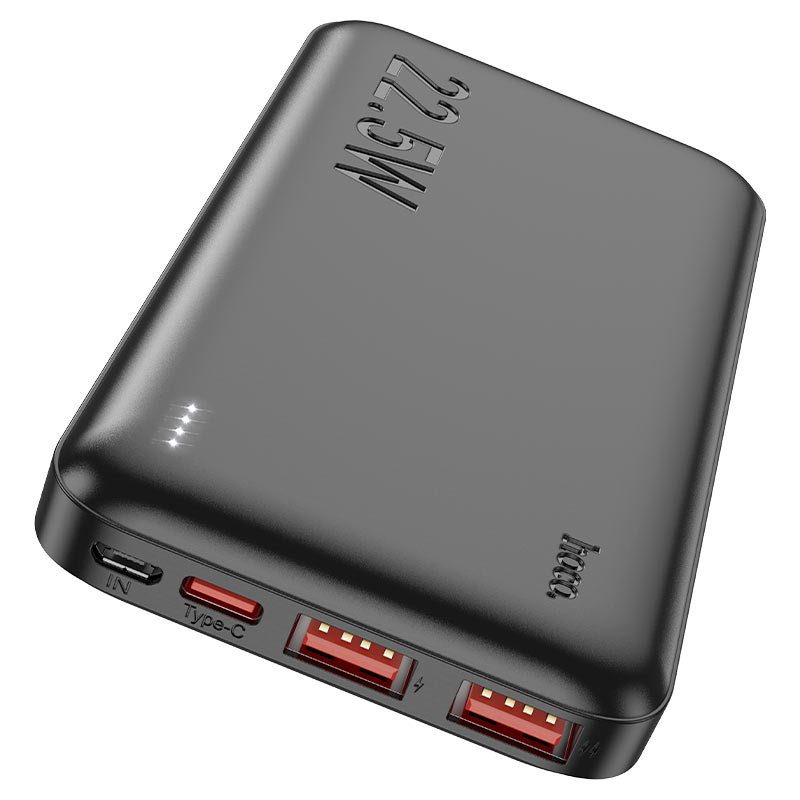 HOCO J101 10000mAh Compatible Super Fastcharging (USB-C 20W/USB-A 22.5W)+QC3.0