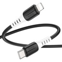 HOCO X82 Silicone charging data cable Type-C to Lightning PD20W(3A),Length: 1.0m