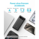 Anker Power Bank 20K 87W Max Build-In USB-C Cable